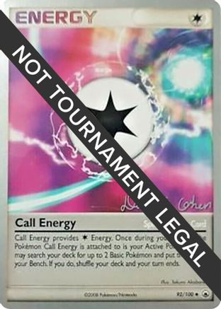 Image of Call Energy - 2009 (David Cohen) 092  World Championship Decks - Uncommon