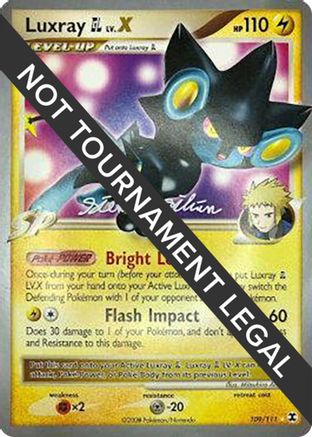 Image of Luxray GL LV.X - 2009 (Stephen Silvestro) 109  World Championship Decks - Classic Collection