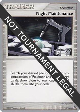 Image of Night Maintenance - 2009 (Tsubasa Nakamura) 120  World Championship Decks - Uncommon