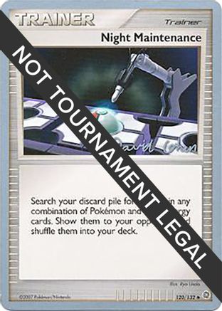 Image of Night Maintenance - 2009 (David Cohen) 120  World Championship Decks - Uncommon