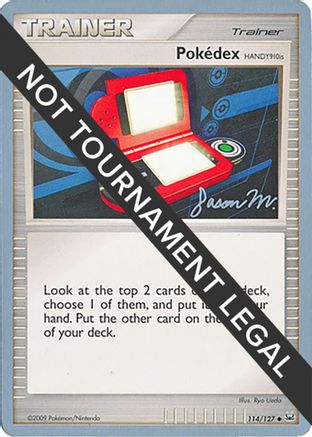 Image of Pokedex (HANDY910is) - 2009 (Jason Martinez) 114  World Championship Decks - Uncommon