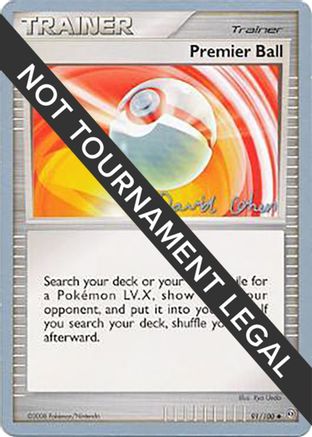 Image of Premier Ball - 2009 (David Cohen) 091  World Championship Decks - Uncommon