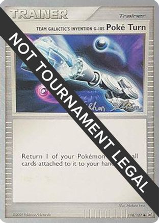 Image of Team Galactic's Invention G-105 Poke Turn - 2009 (Stephen Silvestro) 118  World Championship Decks - Uncommon
