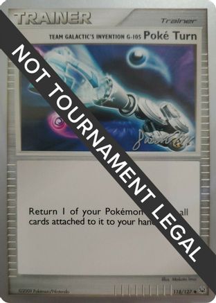 Image of Team Galactic's Invention G-105 Poke Turn - 2009 (Jason Martinez) 118  World Championship Decks - Uncommon