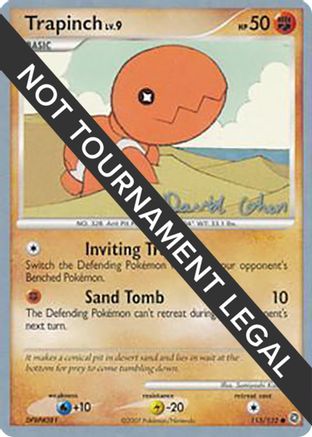 Image of Trapinch - 2009 (David Cohen) 115  World Championship Decks - Common