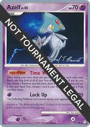 Image of Azelf - 2010 (Michael Pramawat) 019  World Championship Decks - Rare
