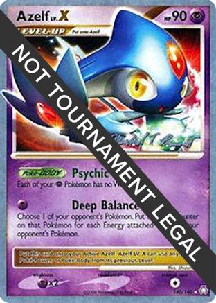 Image of Azelf LV.X - 2010 (Michael Pramawat) 140  World Championship Decks - Ultra Rare