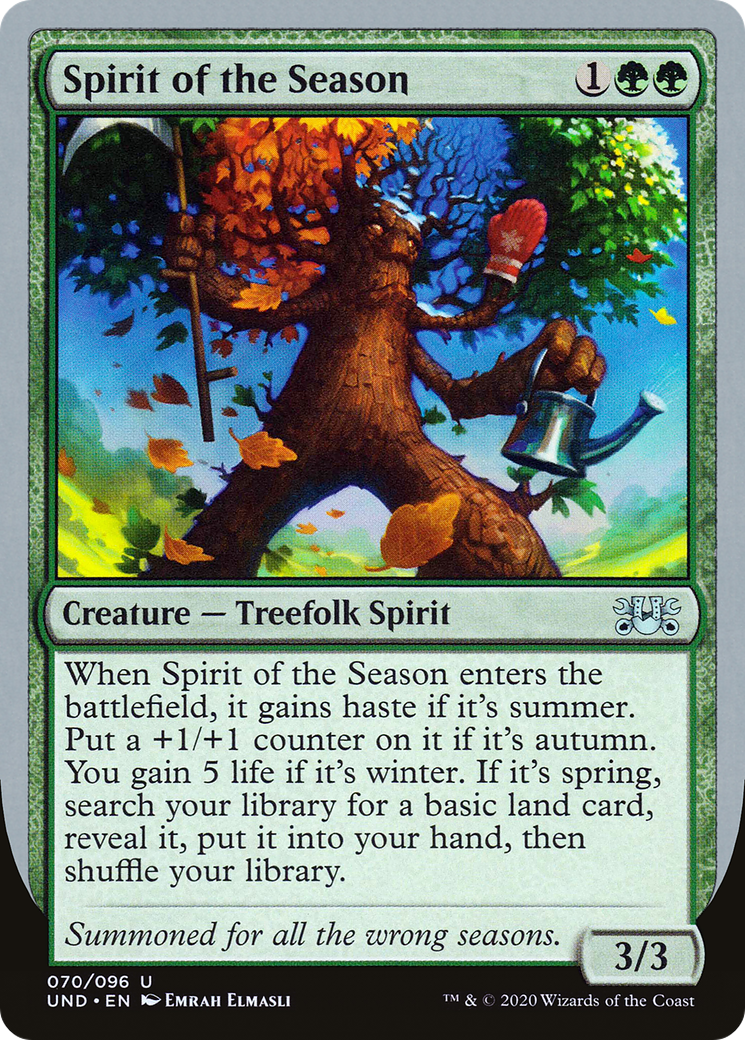 Image of Spirit of the Season (UND-070) - Unsanctioned