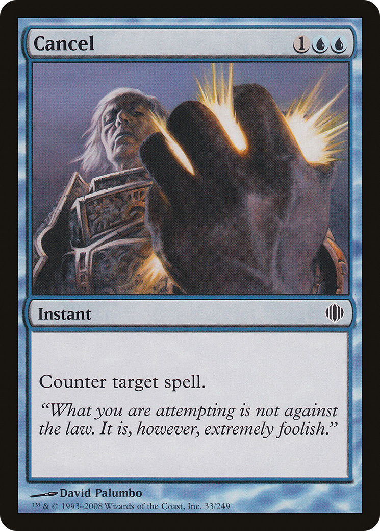 Image of Cancel (ALA-033) - Shards of Alara Foil