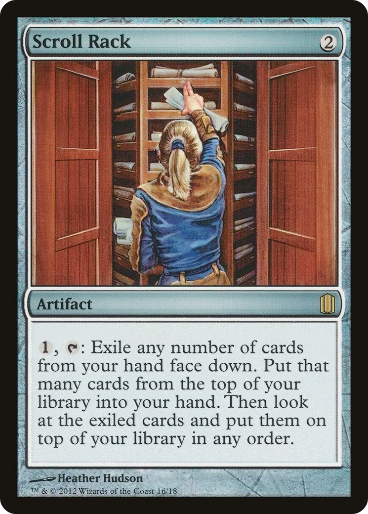 Image of Scroll Rack (CM1-016) - Commander's Arsenal Foil