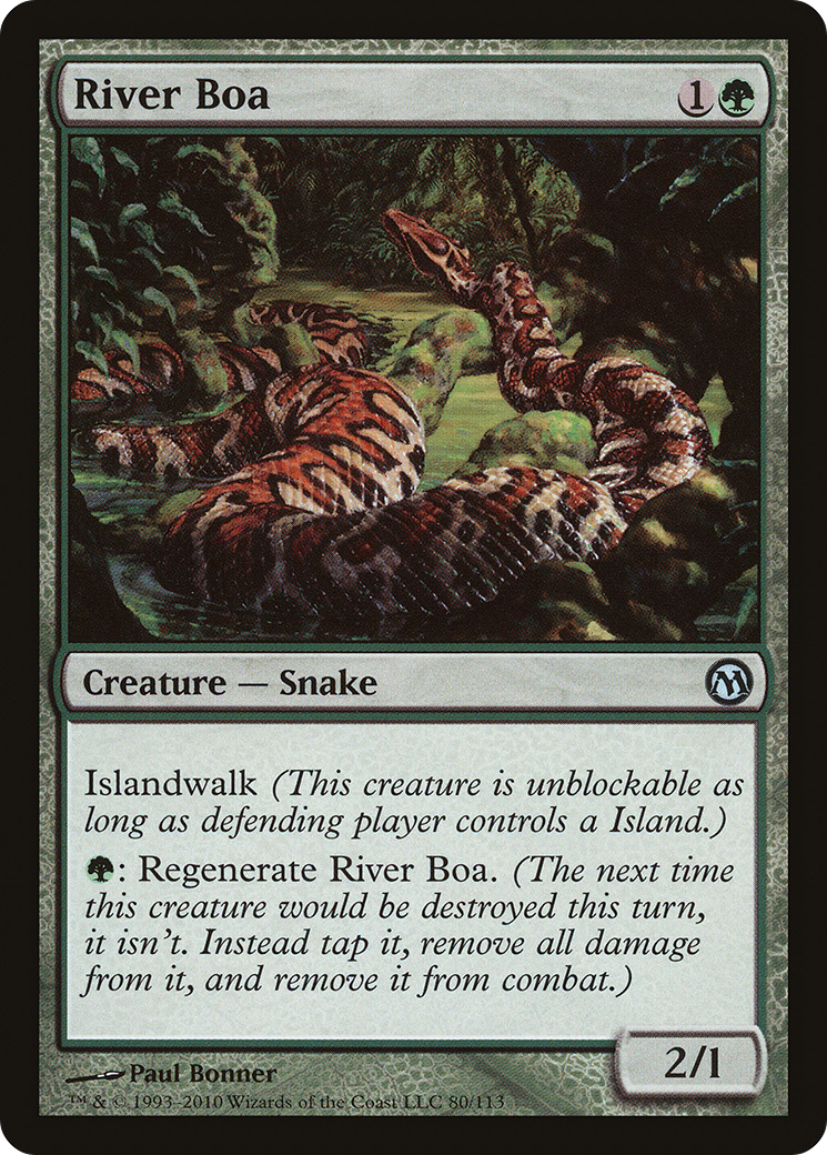 Image of River Boa (DPA-080) - Duels of the Planeswalkers