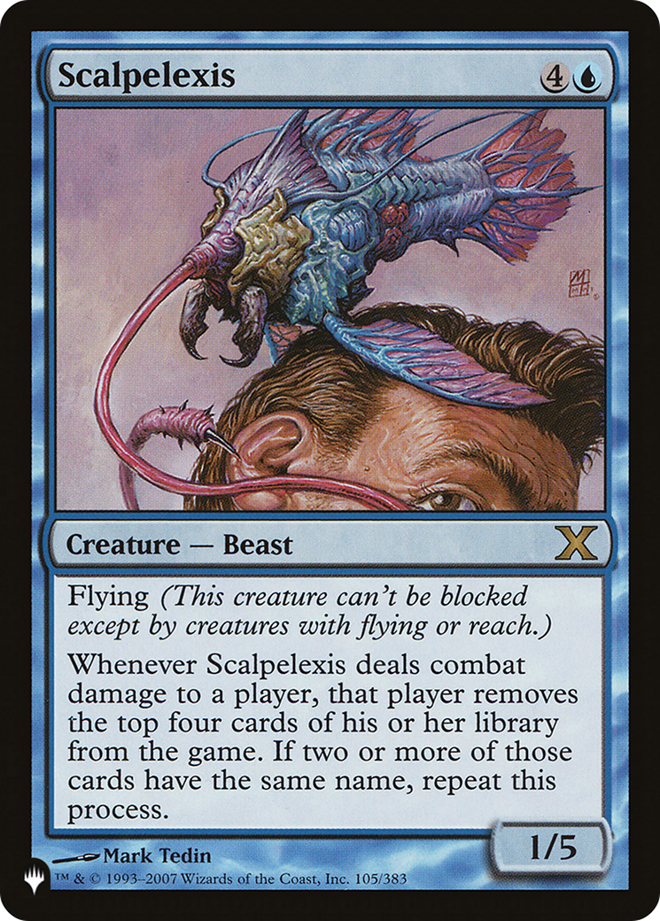 Image of Scalpelexis (LIST-10E-105) - The List