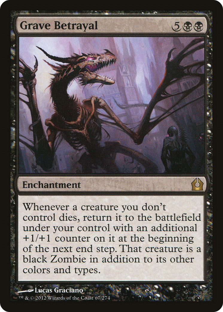 Image of Grave Betrayal (RTR-067) - Return to Ravnica