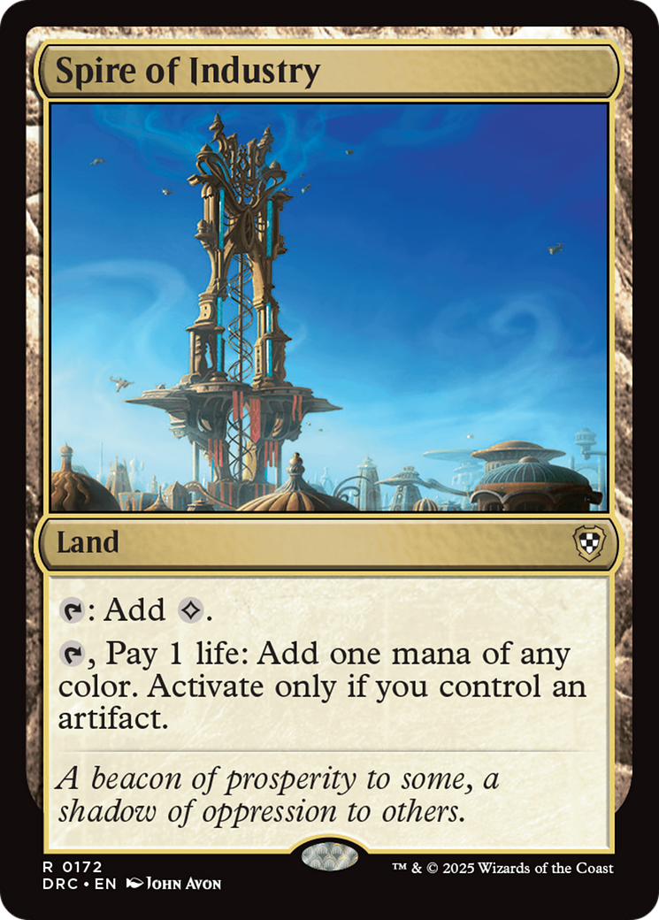 Image of Spire of Industry (DRC-172) - Commander: Aetherdrift