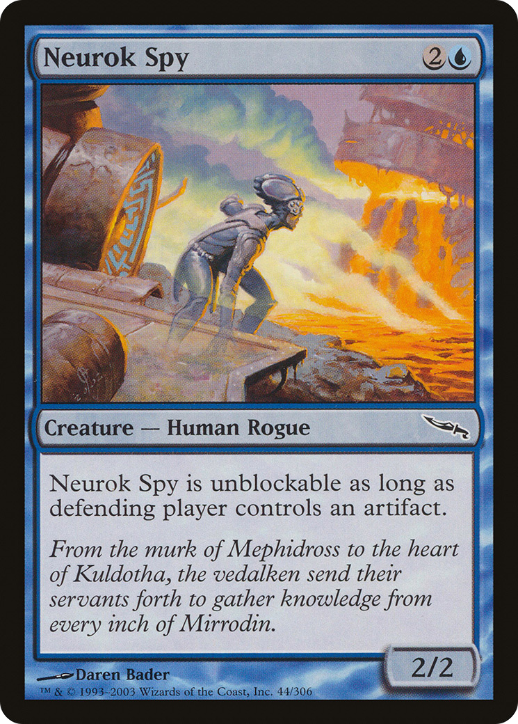 Image of Neurok Spy (MRD-044) - Mirrodin