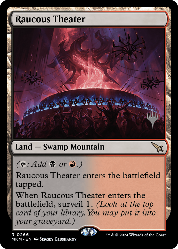 Image of Raucous Theater (PPMKM-266) - Murders at Karlov Manor Promos Foil