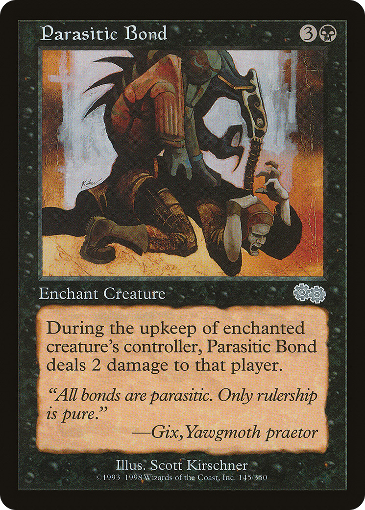 Image of Parasitic Bond (USG-145) - Urza's Saga
