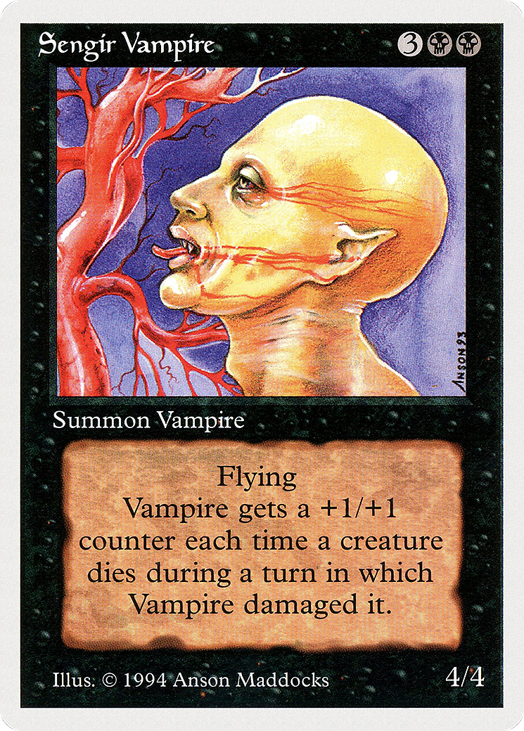 Image of Sengir Vampire (SUM-129) - Summer Magic / Edgar