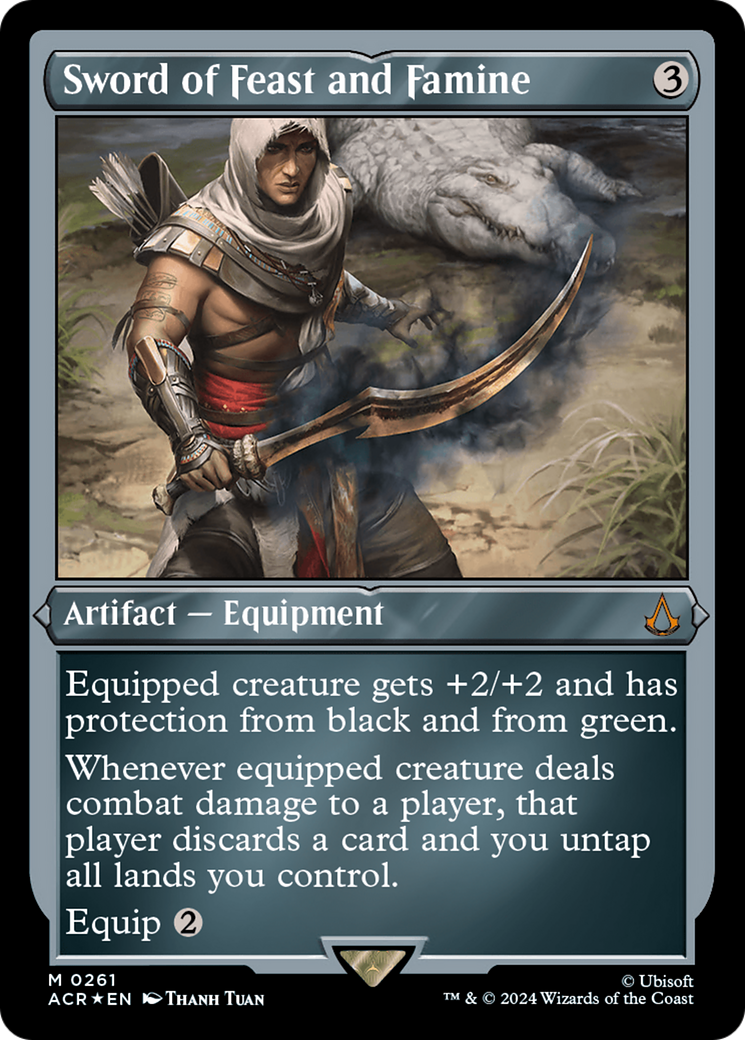 Image of Sword of Feast and Famine (ACR-261) - Assassin's Creed Etched Foil