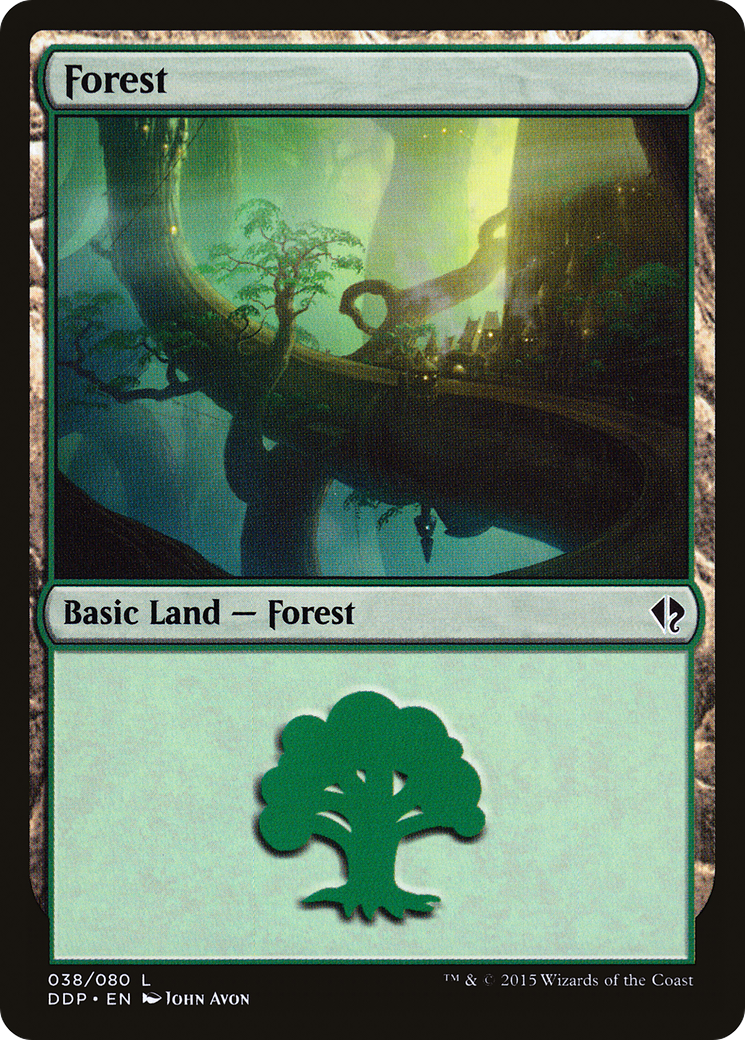 Image of Forest (038) (DDP-038) - Duel Decks: Zendikar vs. Eldrazi