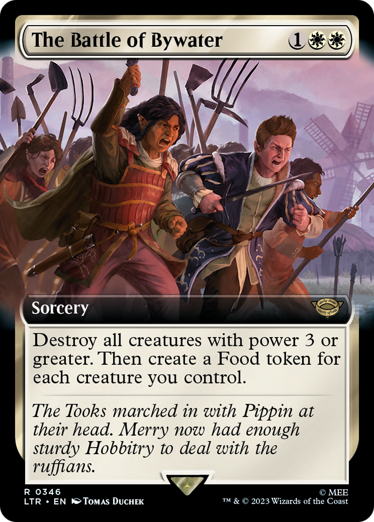 Image of The Battle of Bywater (Extended Art) (LTR-346) - The Lord of the Rings: Tales of Middle-earth: (Extended Art)