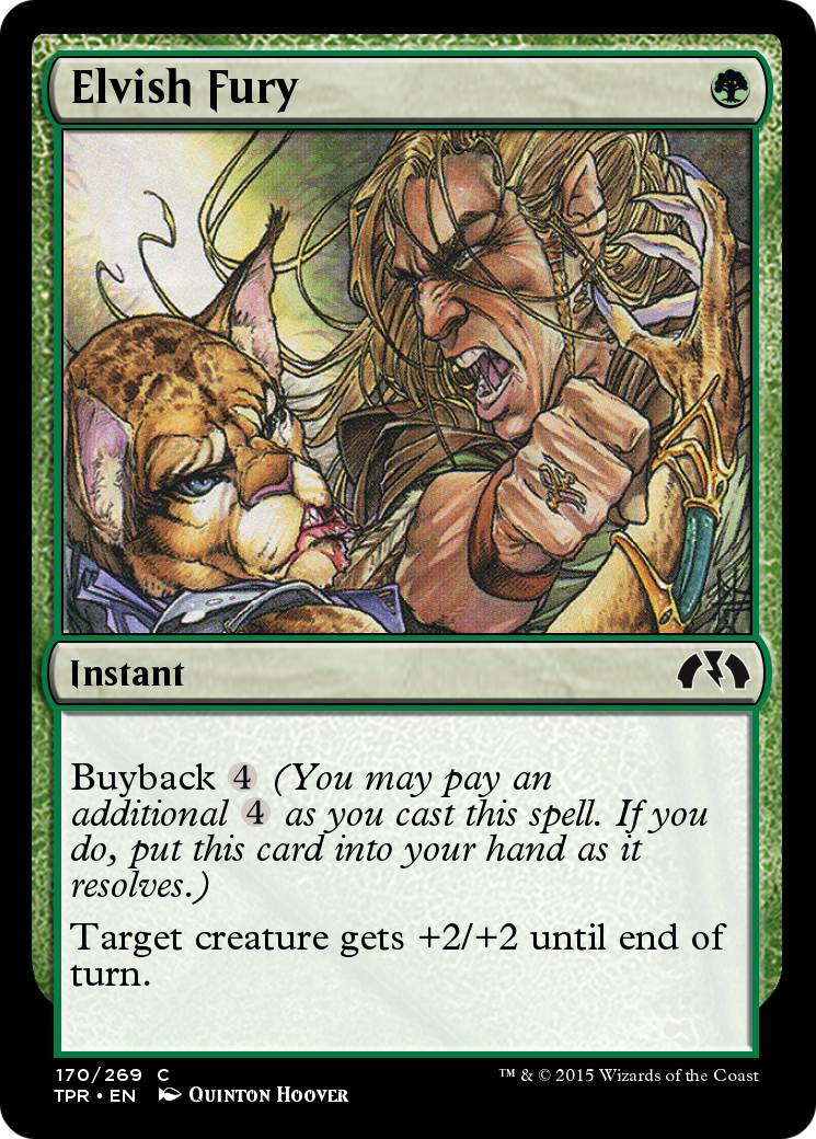 Image of Elvish Fury (TPR-170) - Tempest Remastered