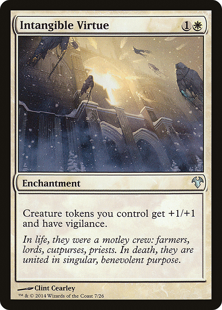 Image of Intangible Virtue (MD1-007) - Modern Event Deck 2014
