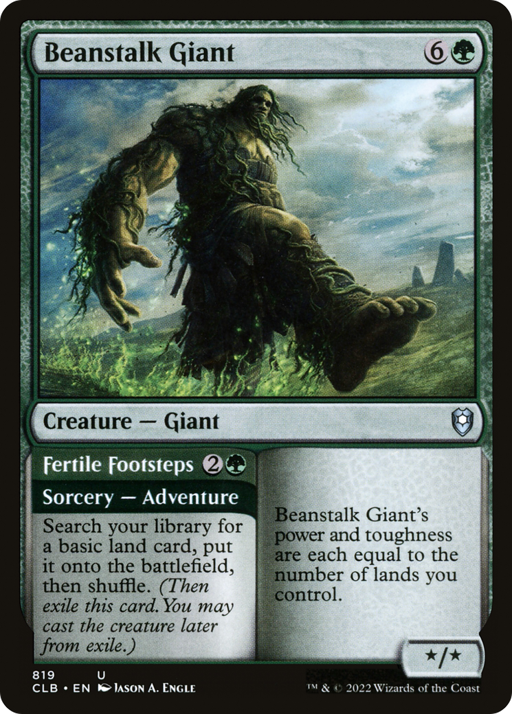 Image of Beanstalk Giant (CLB-819) - Commander Legends: Battle for Baldur's Gate