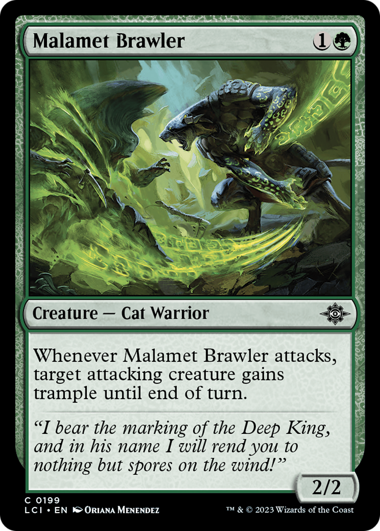 Image of Malamet Brawler (LCI-199) - The Lost Caverns of Ixalan Foil
