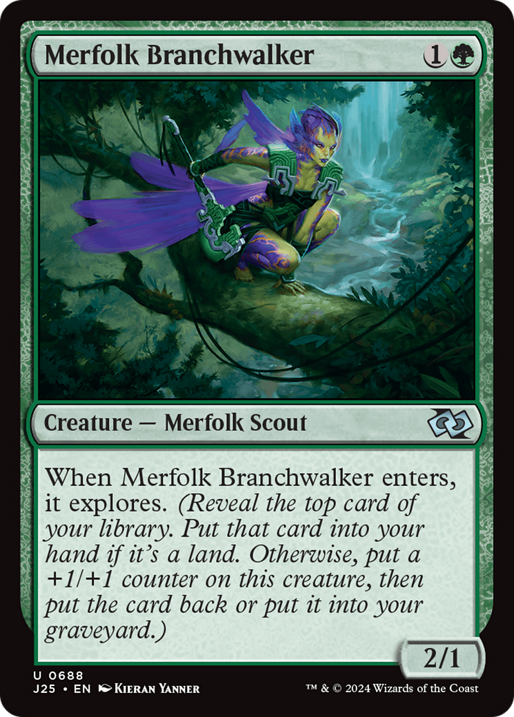 Image of Merfolk Branchwalker (J25-688) - Foundations Jumpstart