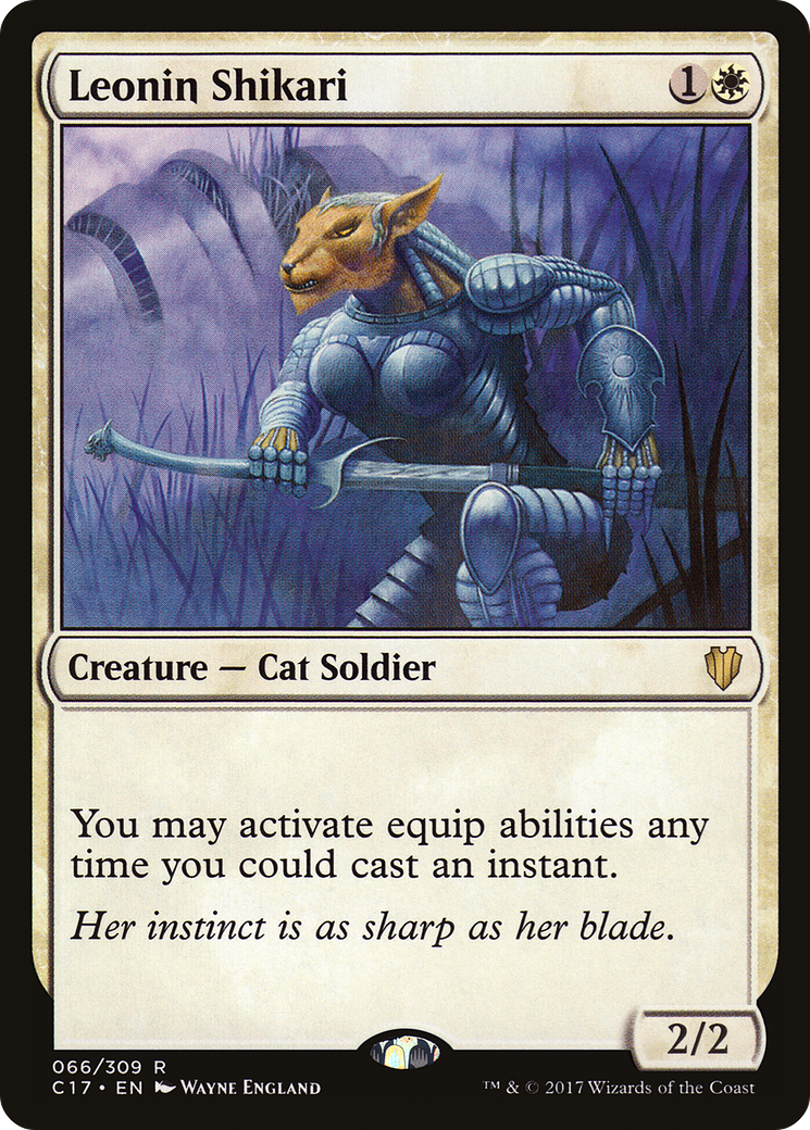 Image of Leonin Shikari (C17-066) - Commander 2017