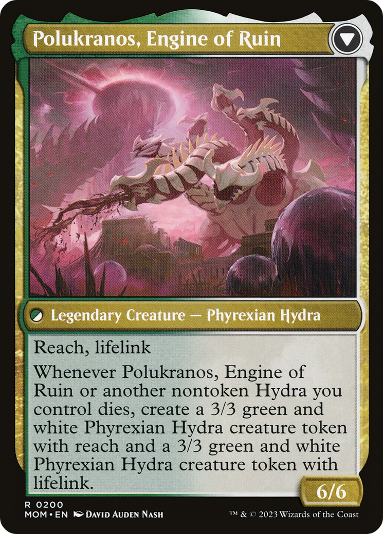 Image of Polukranos Reborn (MOM-200) - March of the Machine Foil