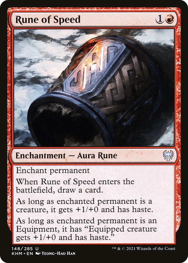 Image of Rune of Speed (KHM-148) - Kaldheim