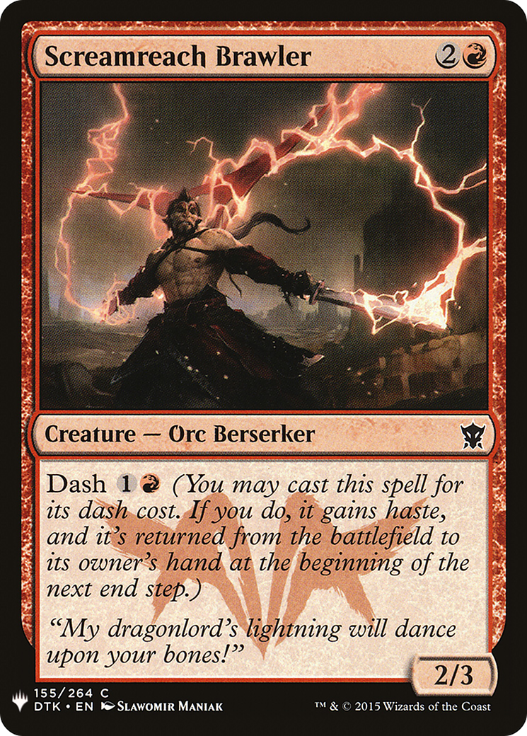 Image of Screamreach Brawler (LIST-155) - The List