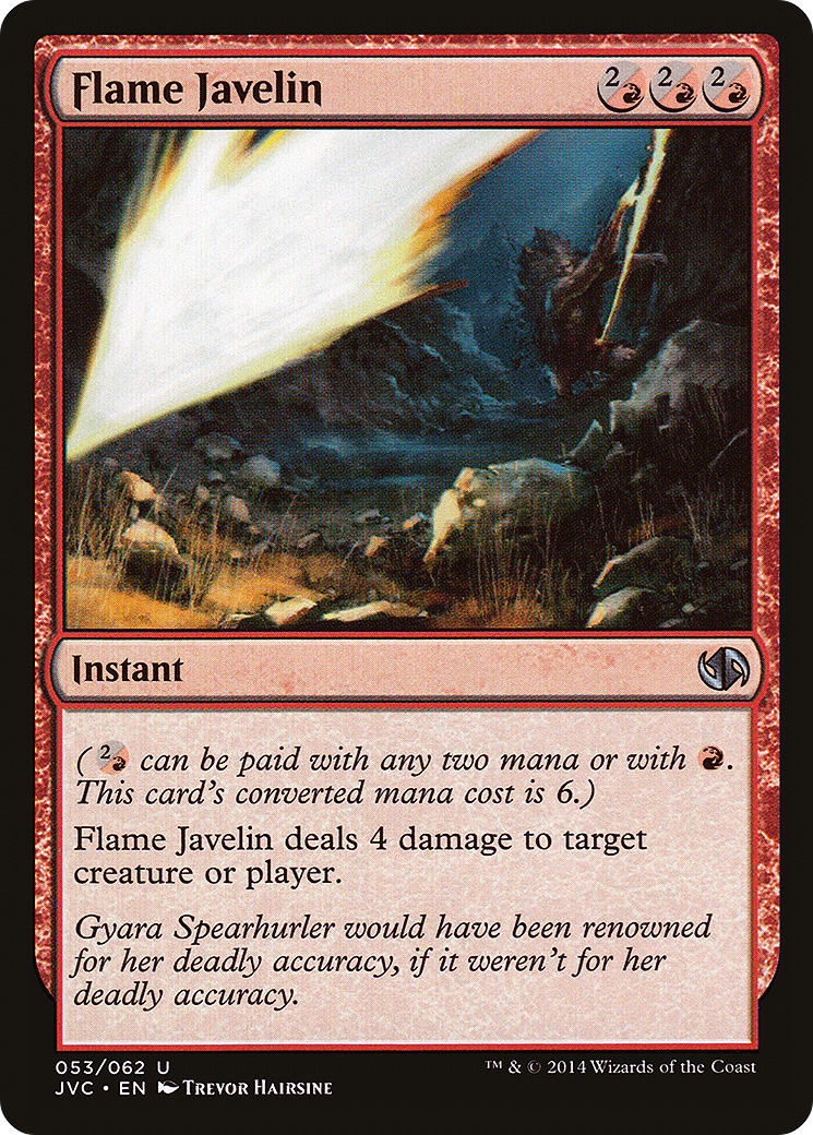 Image of Flame Javelin (DD3-053) - Duel Decks Anthology: Jace vs. Chandra