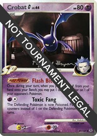 Image of Crobat G - 2010 (Mychael Bryan) 047  World Championship Decks - Uncommon