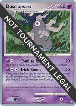 Image of Dusclops - 2010 (Michael Pramawat) 035  World Championship Decks - Uncommon