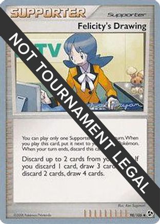 Image of Felicity's Drawing - 2010 (Mychael Bryan) 098  World Championship Decks - Uncommon