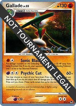 Image of Gallade 002  World Championship Decks - Rare