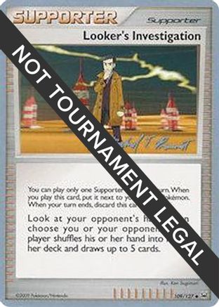 Image of Looker's Investigation - 2010 (Michael Pramawat) 109  World Championship Decks - Uncommon