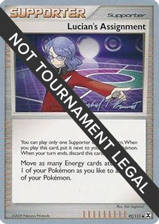 Image of Lucian's Assignment - 2010 (Michael Pramawat) 092  World Championship Decks - Uncommon