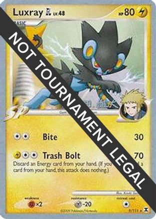 Image of Luxray GL - 2010 (Yuta Komatsuda) 009  World Championship Decks - Rare