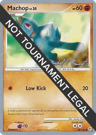 Image of Machop - 2010 (Michael Pramawat) 086  World Championship Decks - Common
