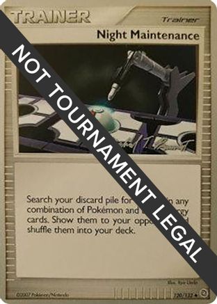 Image of Night Maintenance - 2010 (Michael Pramawat) 120  World Championship Decks - Uncommon