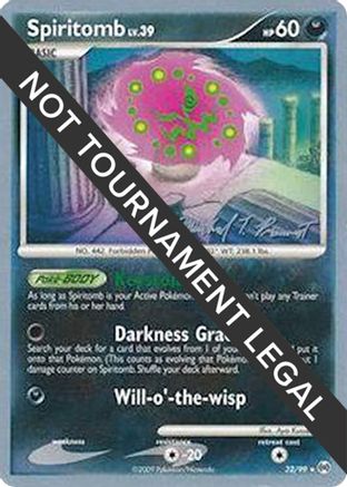 Image of Spiritomb - 2010 (Michael Pramawat) 032  World Championship Decks - Rare
