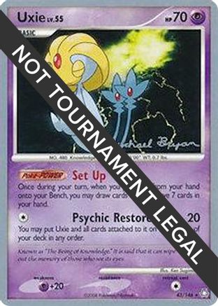 Image of Uxie - 2010 (Mychael Bryan) 043  World Championship Decks - Rare