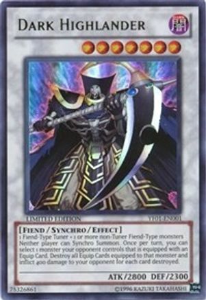 Image of Dark Highlander (YF01-EN001) - Yu-Gi-Oh! 5D's Manga Promotional Cards Limited