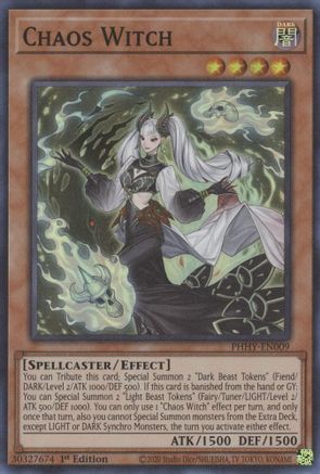 Image of Chaos Witch (PHHY-EN009) - Photon Hypernova 1st Edition