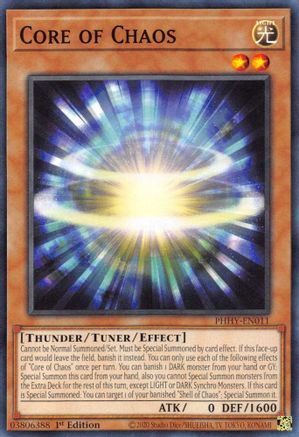 Image of Core of Chaos (PHHY-EN011) - Photon Hypernova 1st Edition