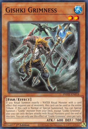 Image of Gishki Grimness (PHHY-EN018) - Photon Hypernova 1st Edition